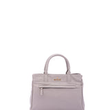 Borsa a Mano in Pelle Vegana Grigio