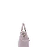 Borsa a Mano in Pelle Vegana Grigio