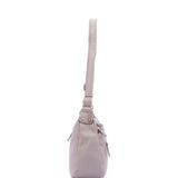 Borsa a Spalla in Pelle Vegana Grigio