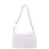 Borsa a Spalla in Pelle Vegana Bianco