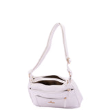 Borsa a Spalla in Pelle Vegana Bianco
