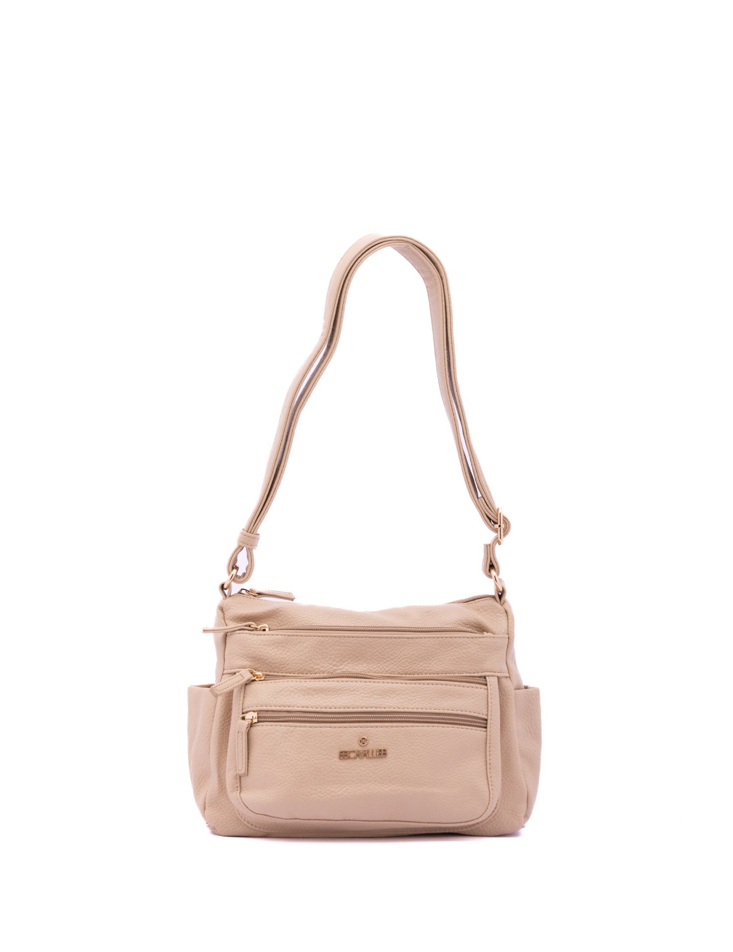 Borsa a Spalla in Pelle Vegana Cuoio