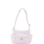 Borsa a Spalla in Pelle Vegana Bianco