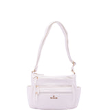 Borsa a Spalla in Pelle Vegana Bianco