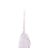 Borsa a Spalla in Pelle Vegana Bianco