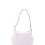 Borsa a Spalla in Pelle Vegana Bianco