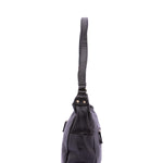 Borsa a Spalla in Pelle Vegana Nero