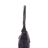 Borsa a Spalla in Pelle Vegana Nero
