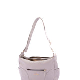 Borsa a Spalla in Pelle Vegana Grigio