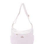 Borsa a Spalla in Pelle Vegana Bianco