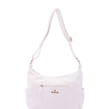 Borsa a Spalla in Pelle Vegana Bianco