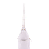 Borsa a Spalla in Pelle Vegana Bianco