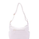 Borsa a Spalla in Pelle Vegana Bianco