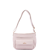 Borsa a Spalla in Pelle Vegana Beige