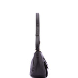Borsa a Spalla in Pelle Vegana Nero