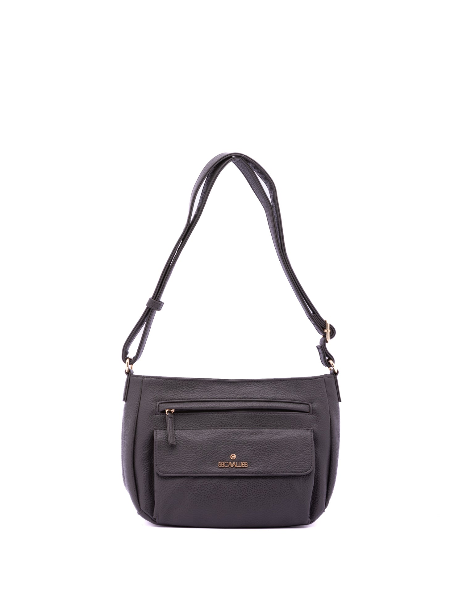 Borsa a Spalla in Pelle Vegana Grigio