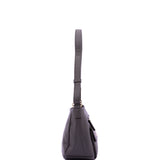 Borsa a Spalla in Pelle Vegana Grigio