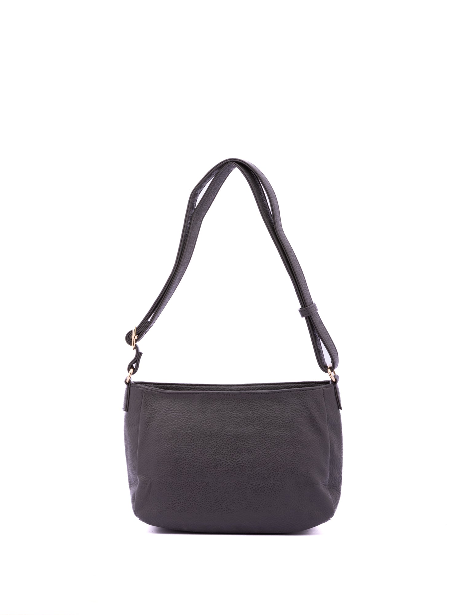Borsa a Spalla in Pelle Vegana Grigio