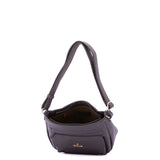 Borsa a Spalla in Pelle Vegana Grigio