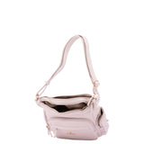 Borsa a Spalla in Pelle Vegana Beige