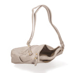 Borsa a Tracolla in Pelle Vegana Beige