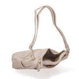 Borsa a Tracolla in Pelle Vegana Beige