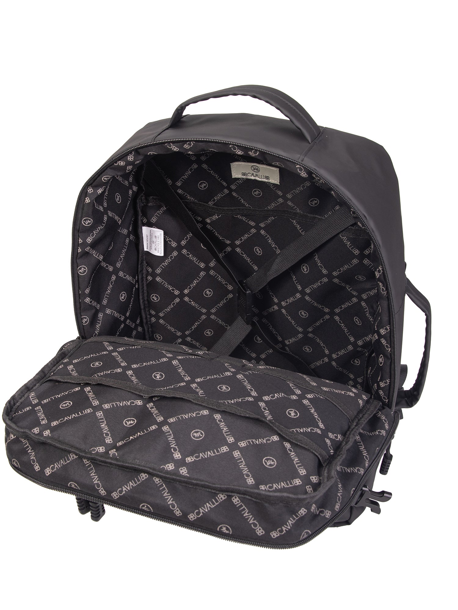 Zaino uomo in poliestere Casual BC1386-BLACK B Cavalli