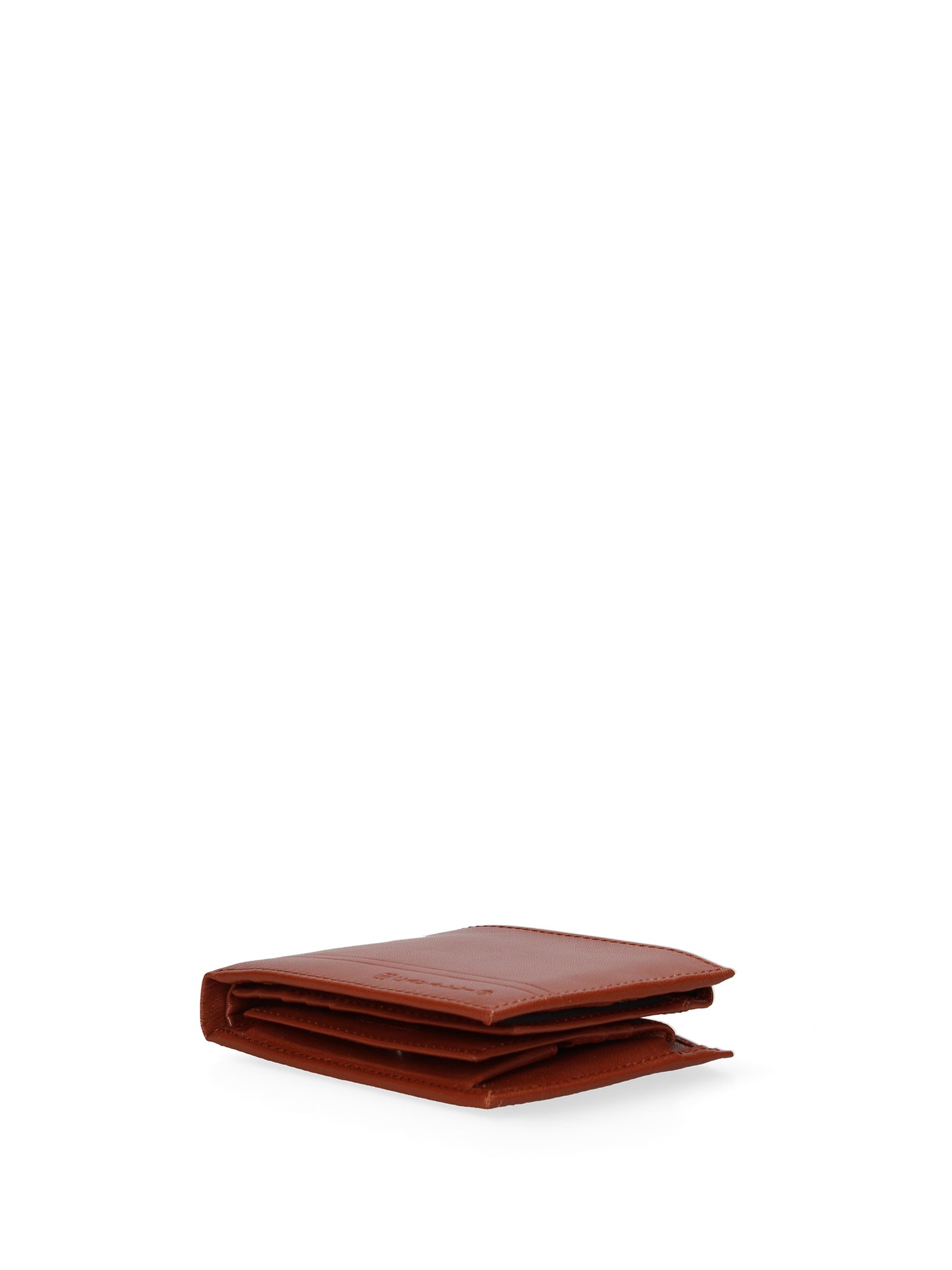 Portafoglio in Vera Pelle Cognac