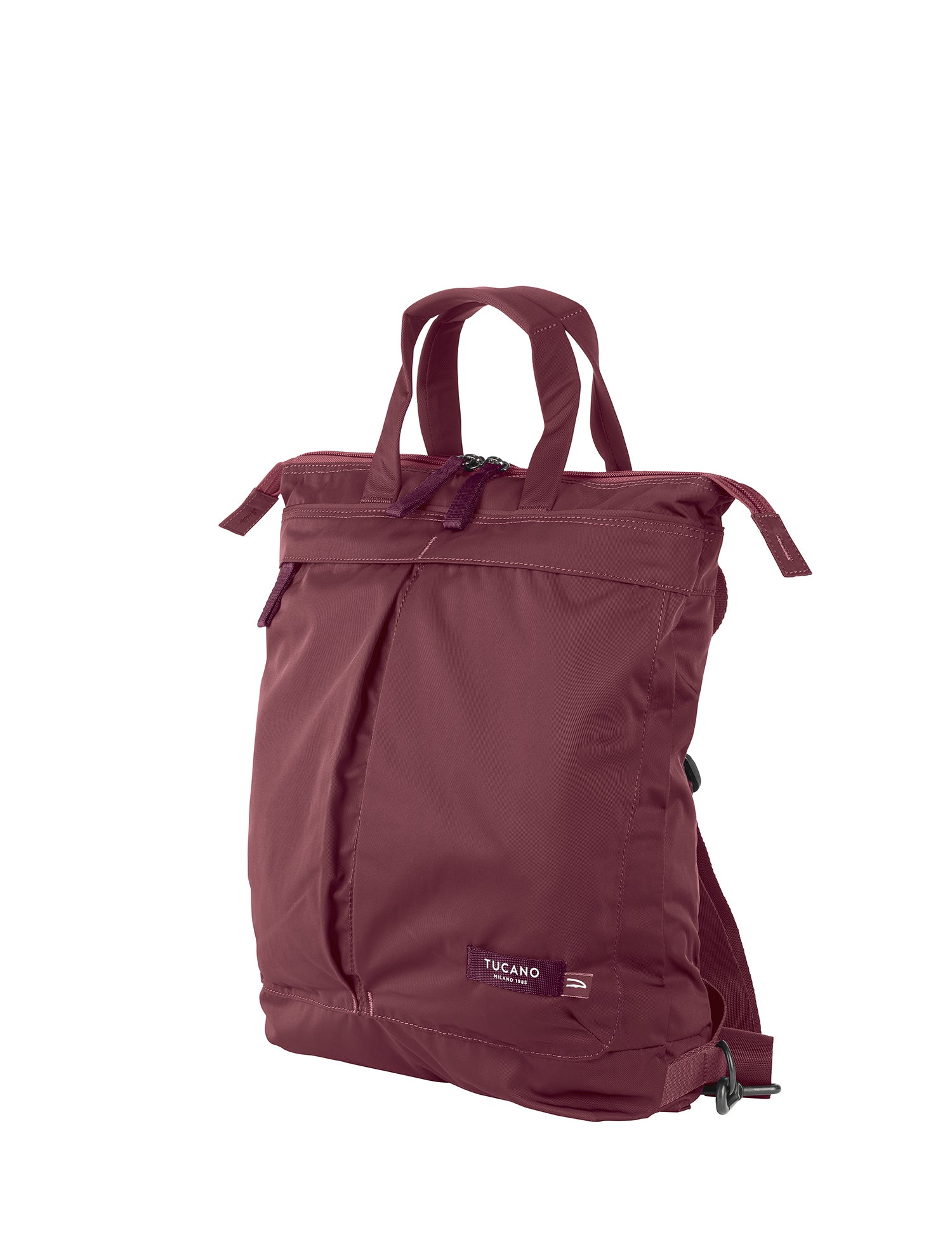 Zaino unisex in PET riciclato Casual BDESBKSH-M-Bordeaux Tucano