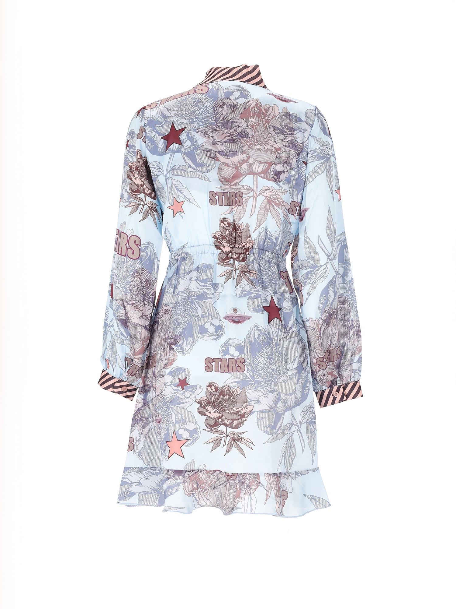 Poliestere Vestito Donna Fiordaliso Made in Italy Braccialini