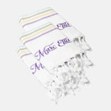 Telo Mare in Cotone Viola