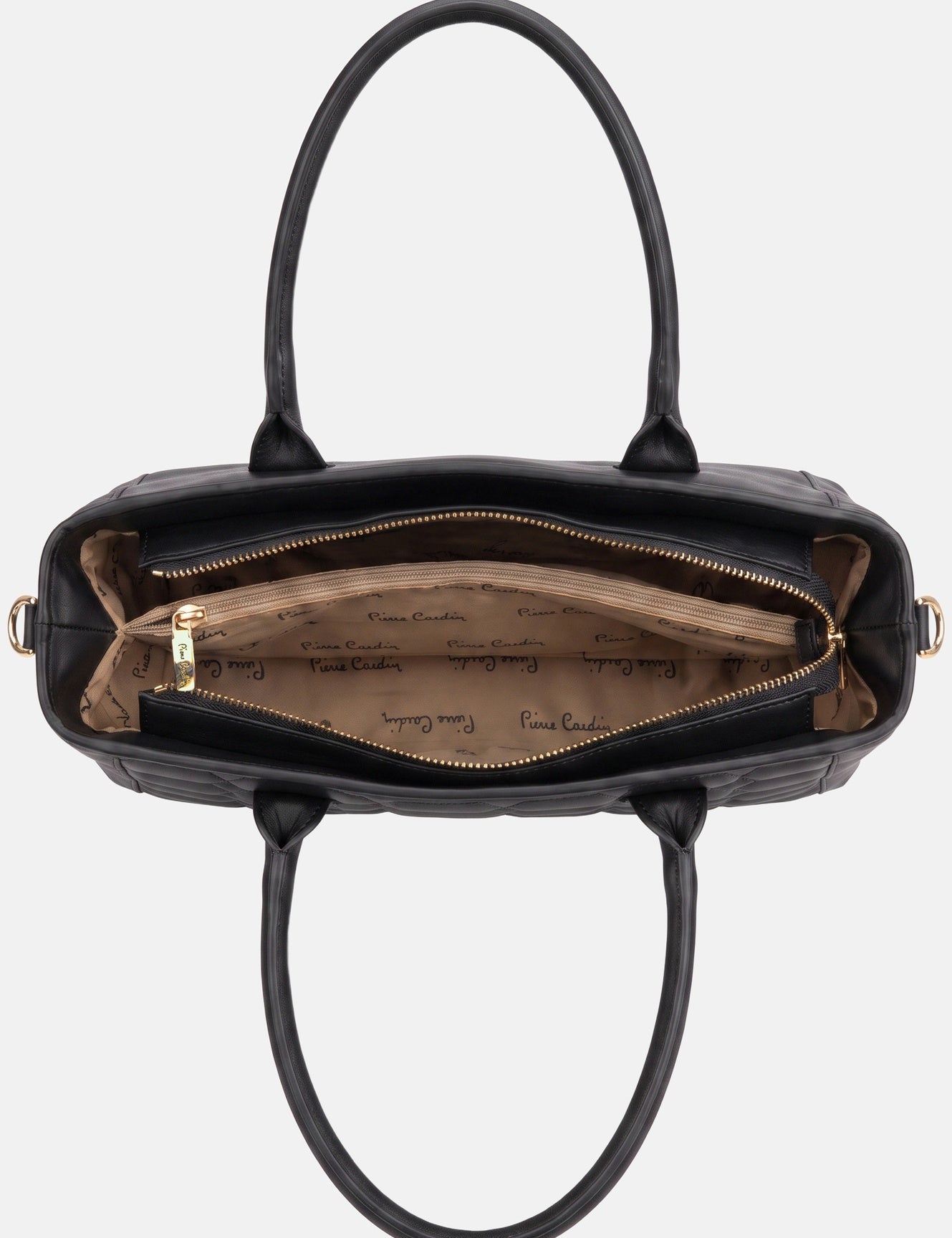 Borsa a Mano in Vera Pelle Nero