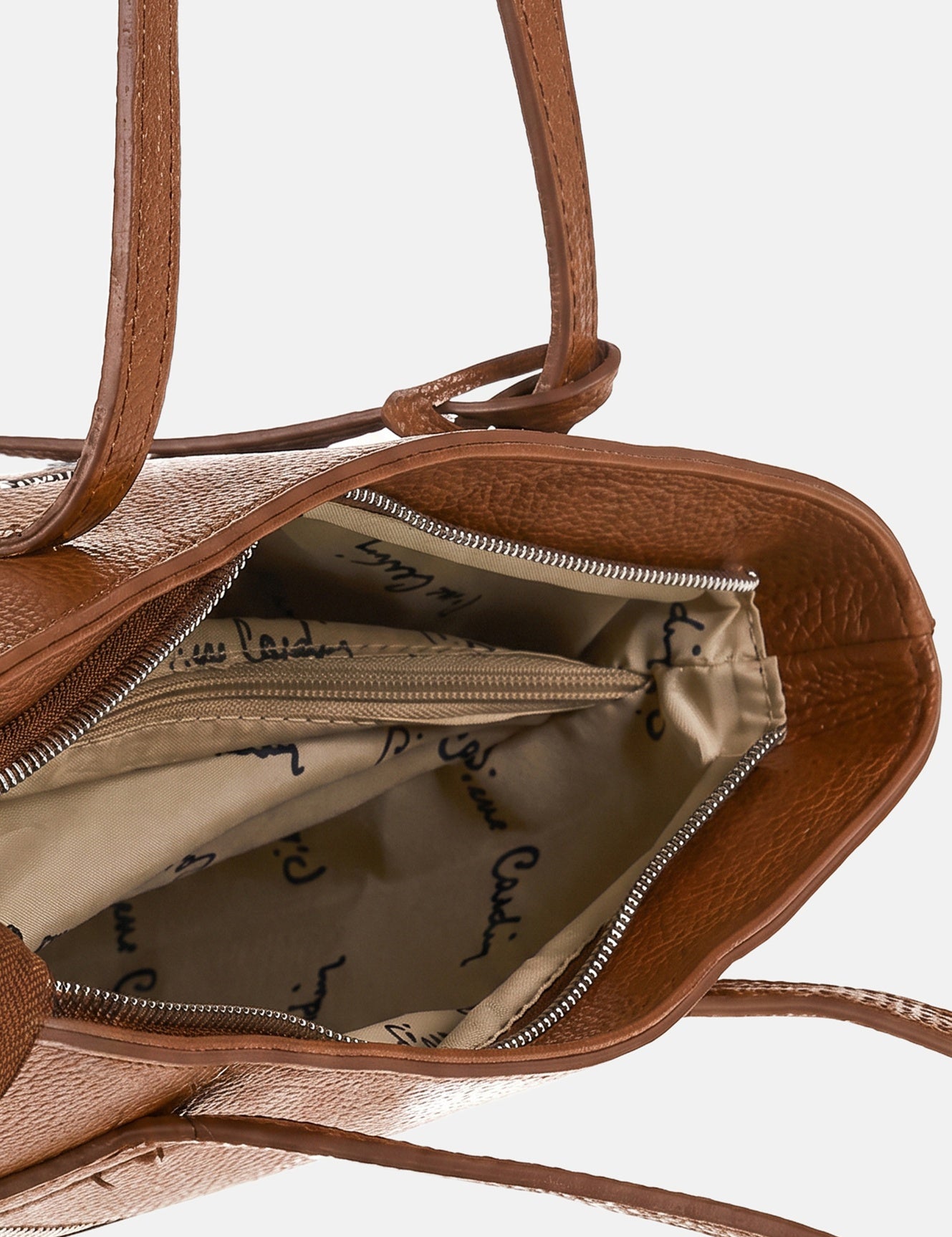 Borsa a Spalla in Vera Pelle Cognac