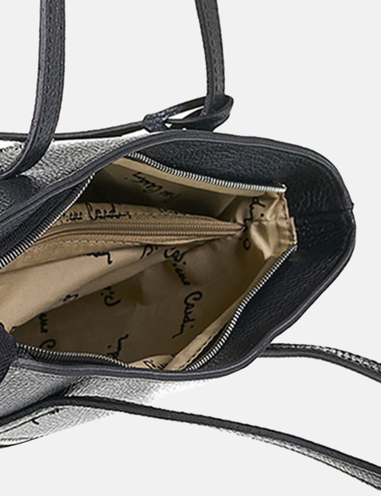Borsa a Spalla in Vera Pelle Nero