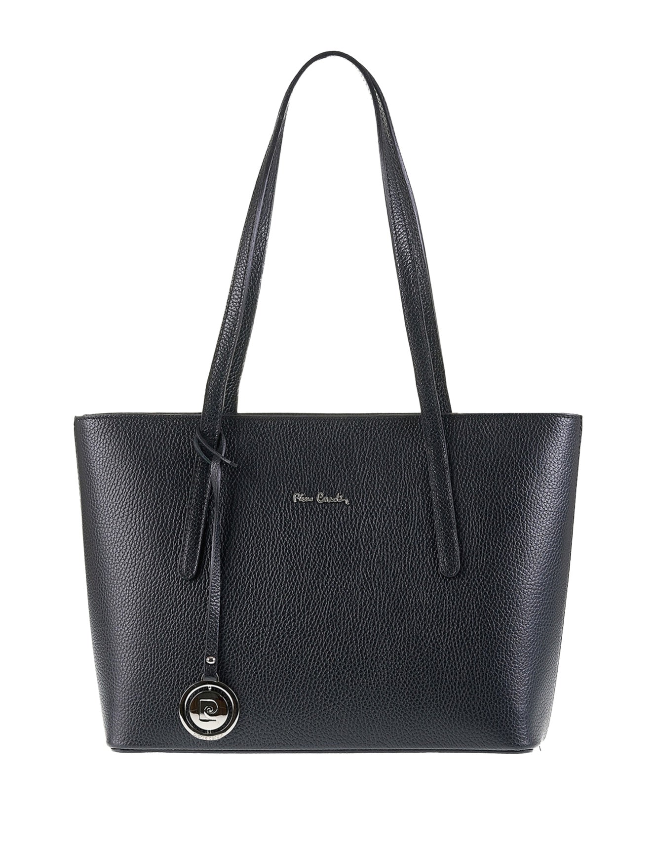 Borsa a Spalla in Vera Pelle Nero
