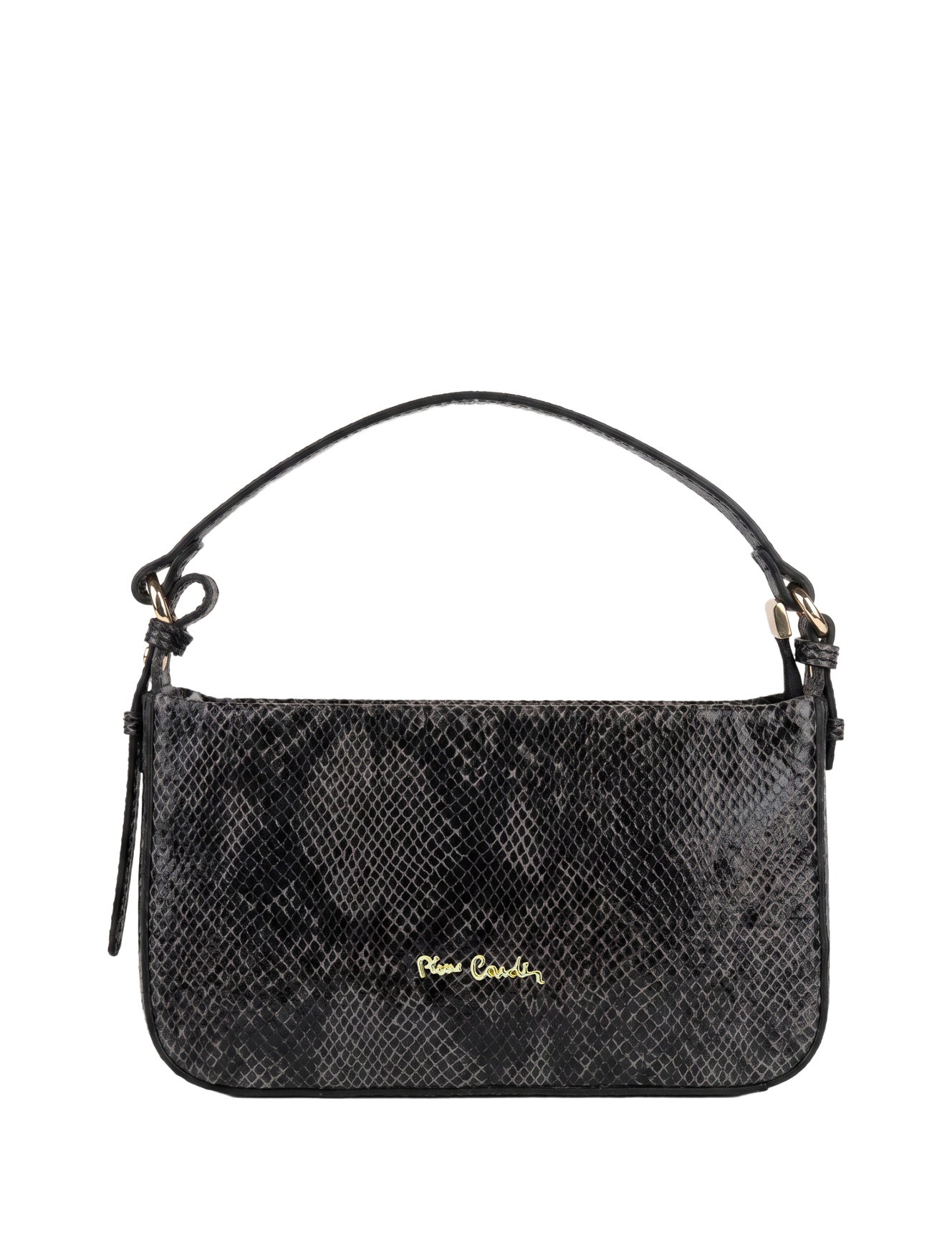 Borsa a Spalla in Vera Pelle Nero
