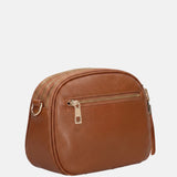Borsa a Tracolla in Vera Pelle Cognac