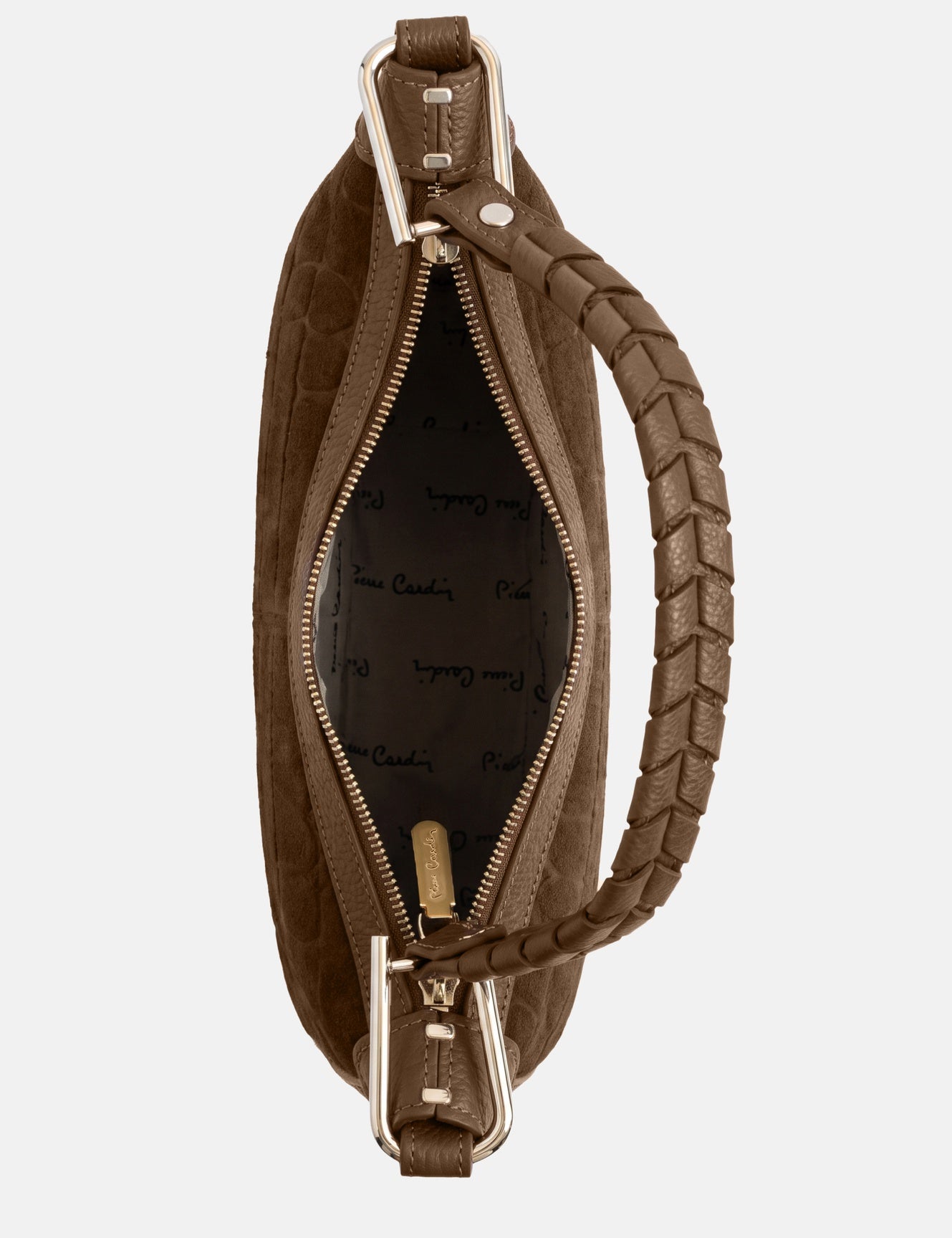 Borsa a Mano in Vera Pelle Cognac