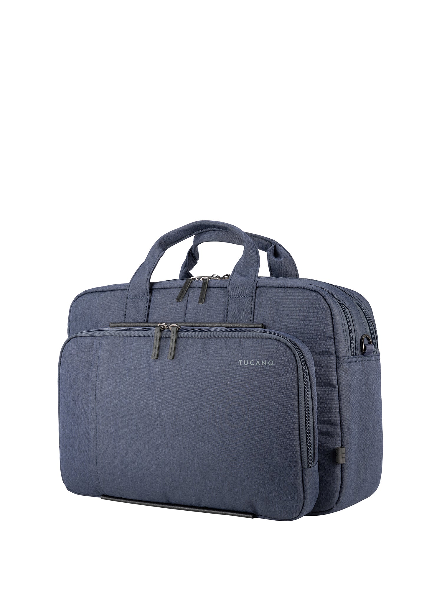 Borsa a mano unisex PET riciclato BFLASH15-Blu Tucano