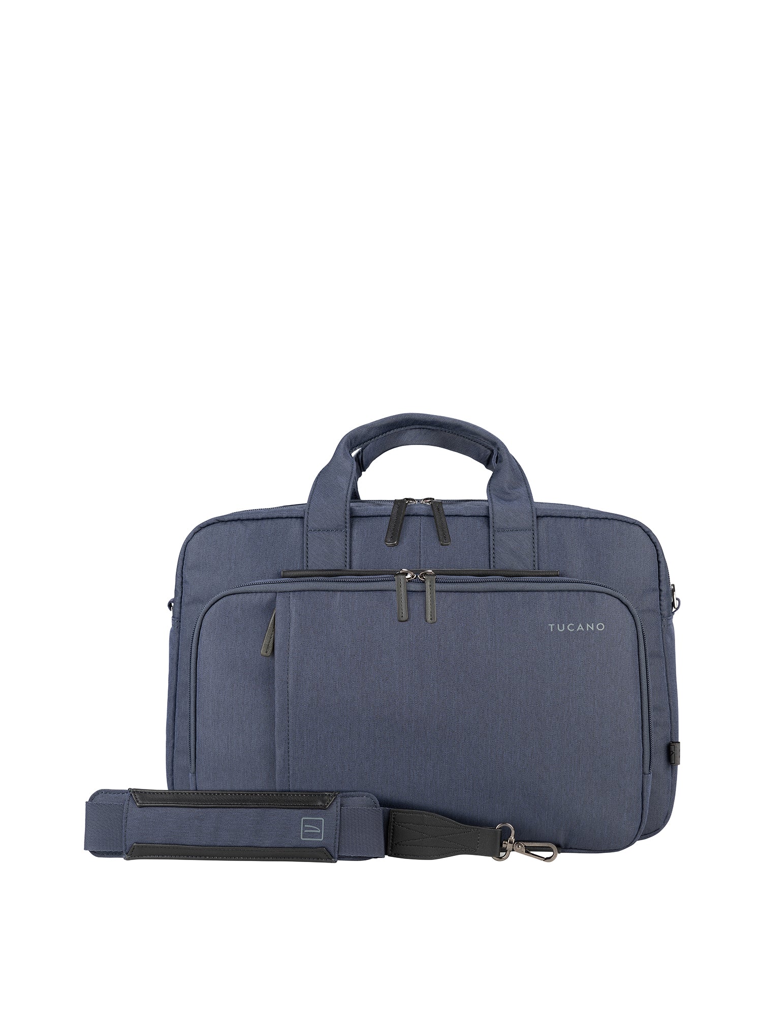 Borsa a mano unisex PET riciclato BFLASH15-Blu Tucano