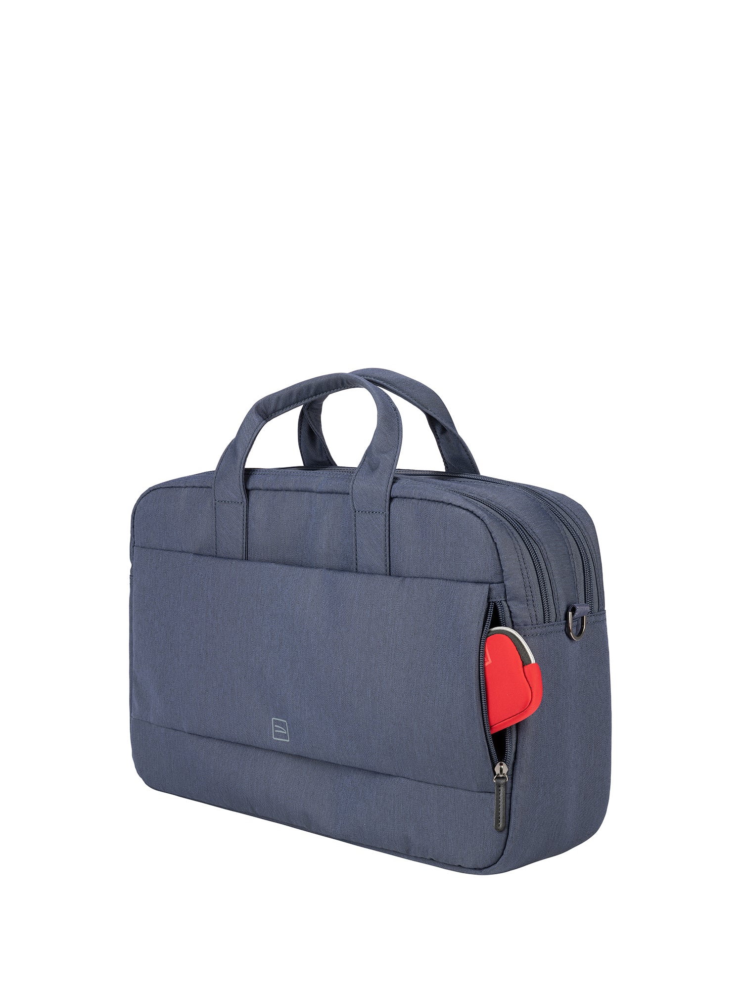 Borsa a mano unisex PET riciclato BFLASH15-Blu Tucano