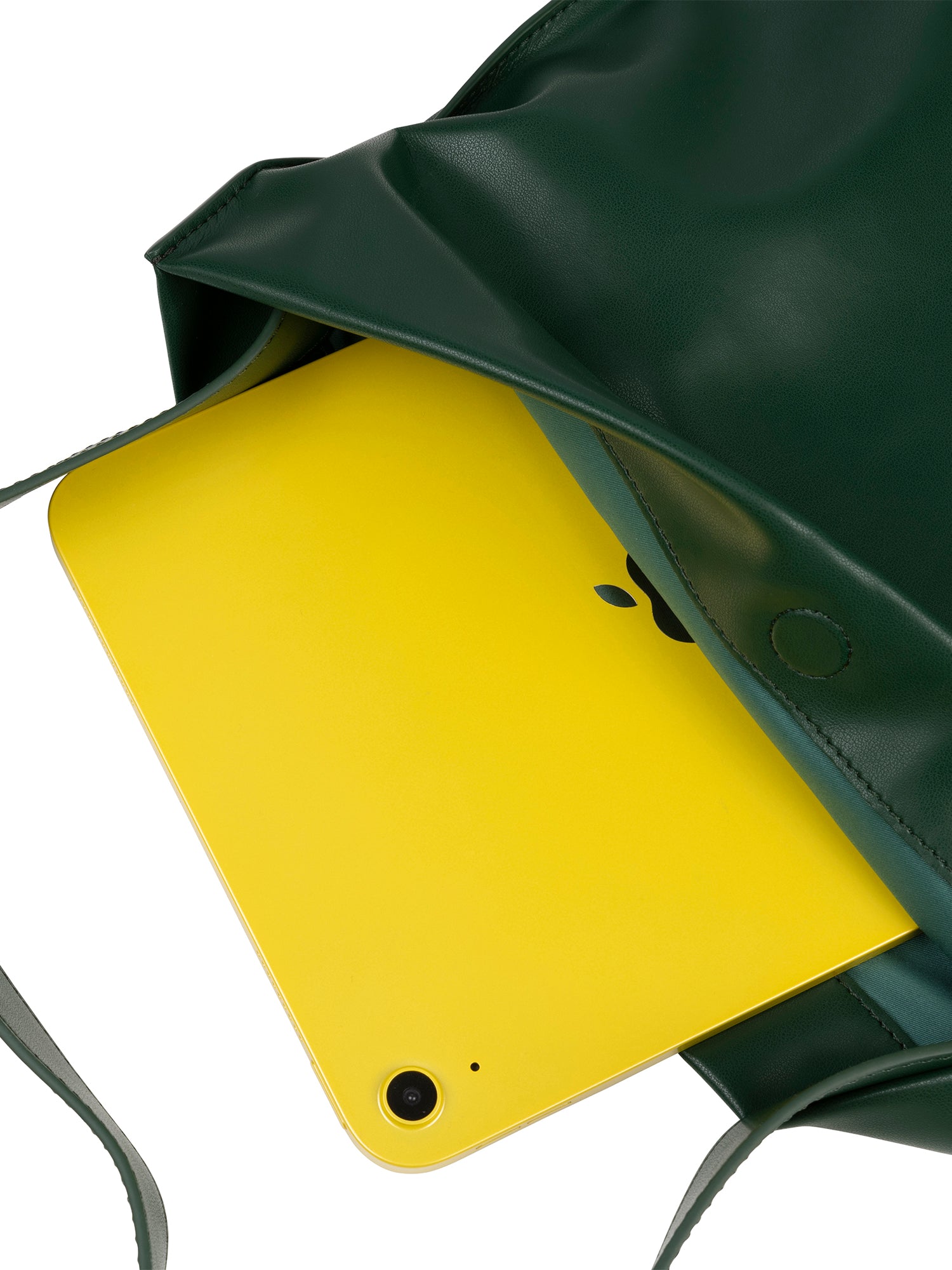 Borsa a spalla da donna 100% PET riciclato BGNTSH-L-Verde scuro Tucano