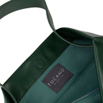 Borsa a spalla da donna 100% PET riciclato BGNTSH-L-Verde scuro Tucano