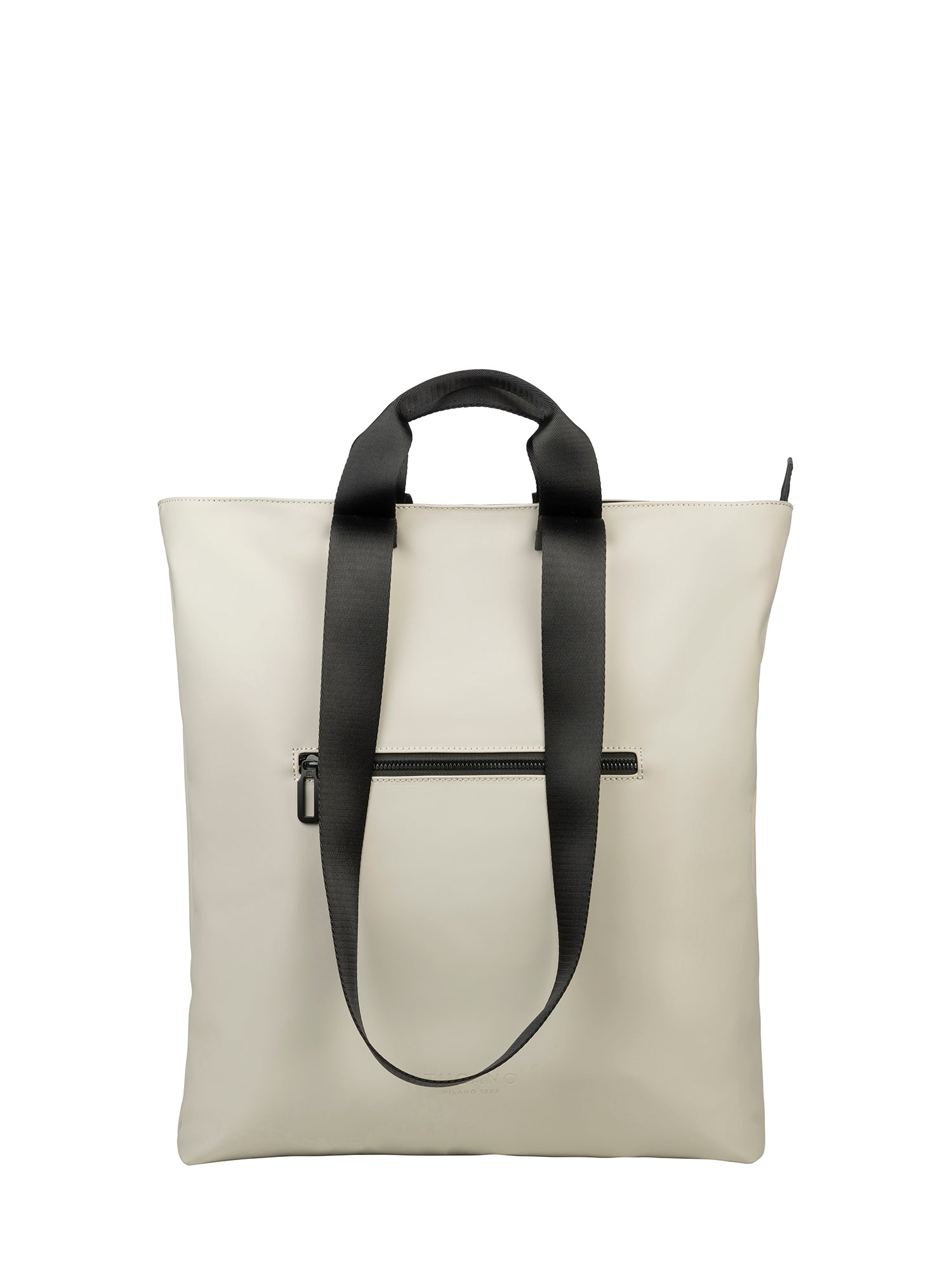 Borsa a spalla da donna PET riciclato BGOMSH-Grigio Tucano