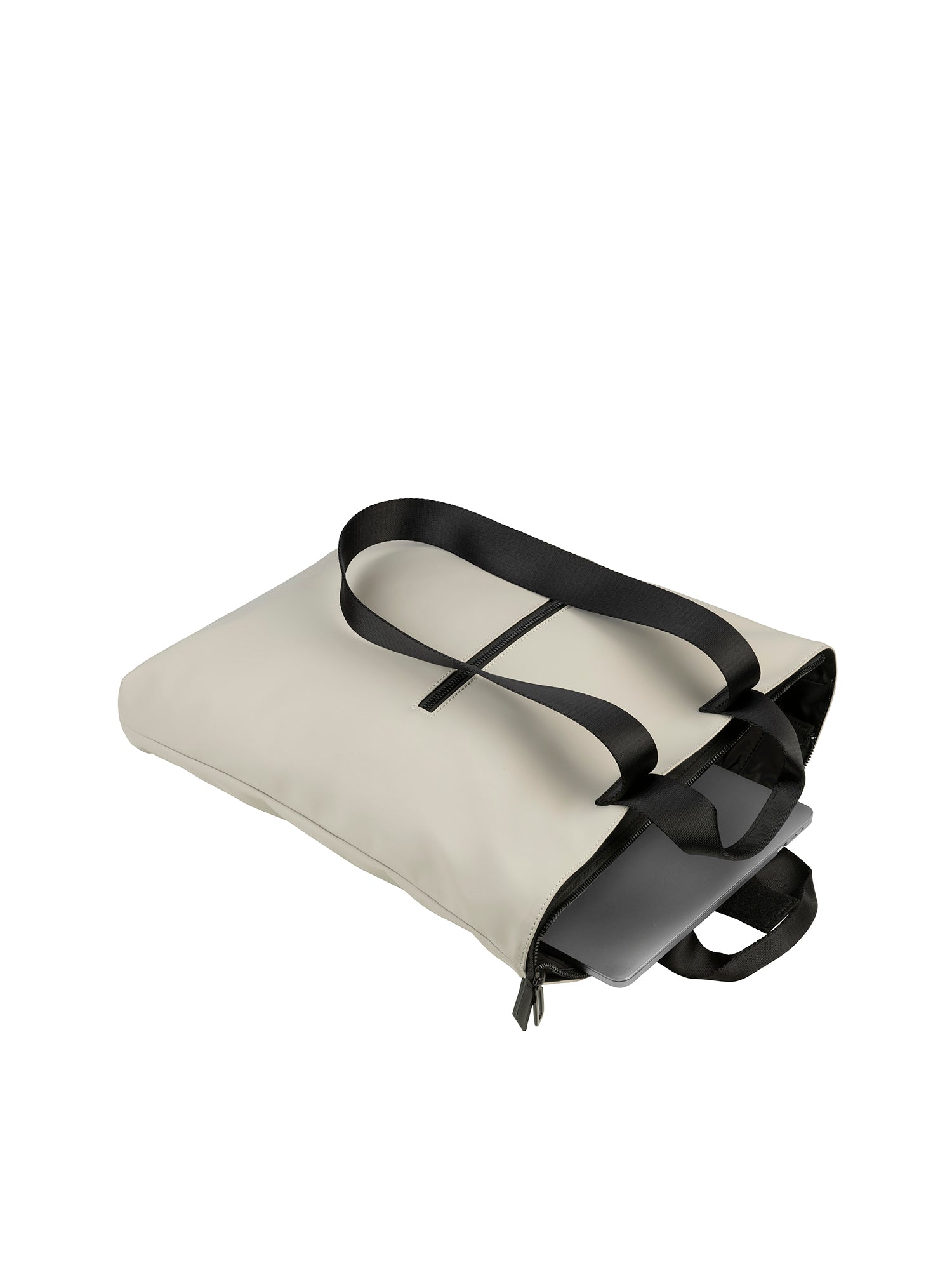 Borsa a spalla da donna PET riciclato BGOMSH-Grigio Tucano