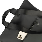 Borsa a spalla da donna PET riciclato BGOMSH-Nero Tucano