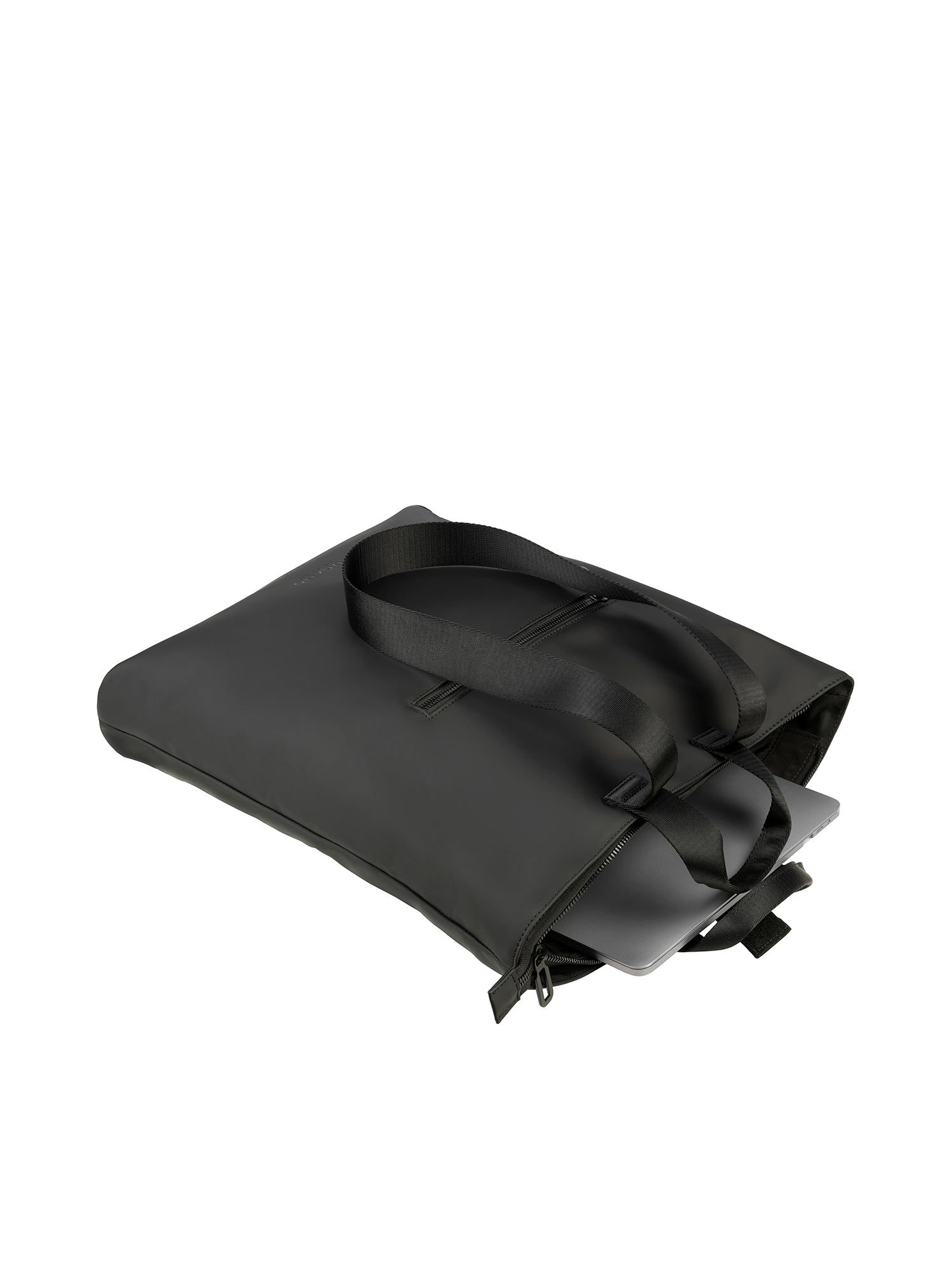 Borsa a spalla da donna PET riciclato BGOMSH-Nero Tucano