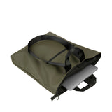 Borsa a spalla da donna PET riciclato BGOMSH-Verde militare Tucano