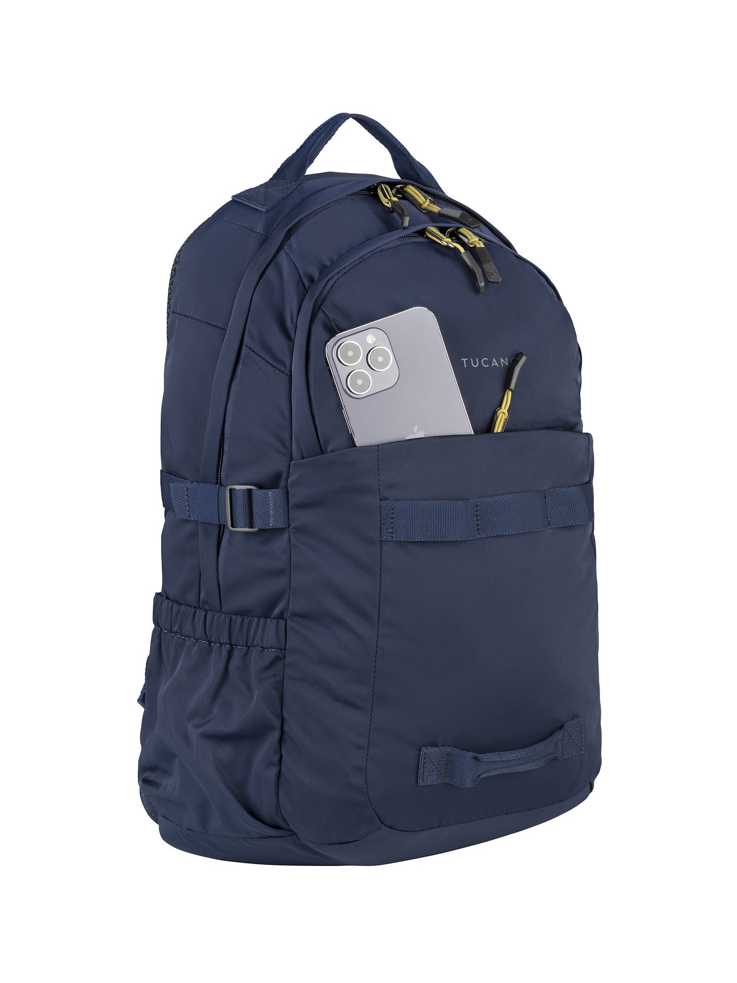 Zaino Unisex in PET Riciclato Casual BKBIN15-AGS-Blu scuro Tucano