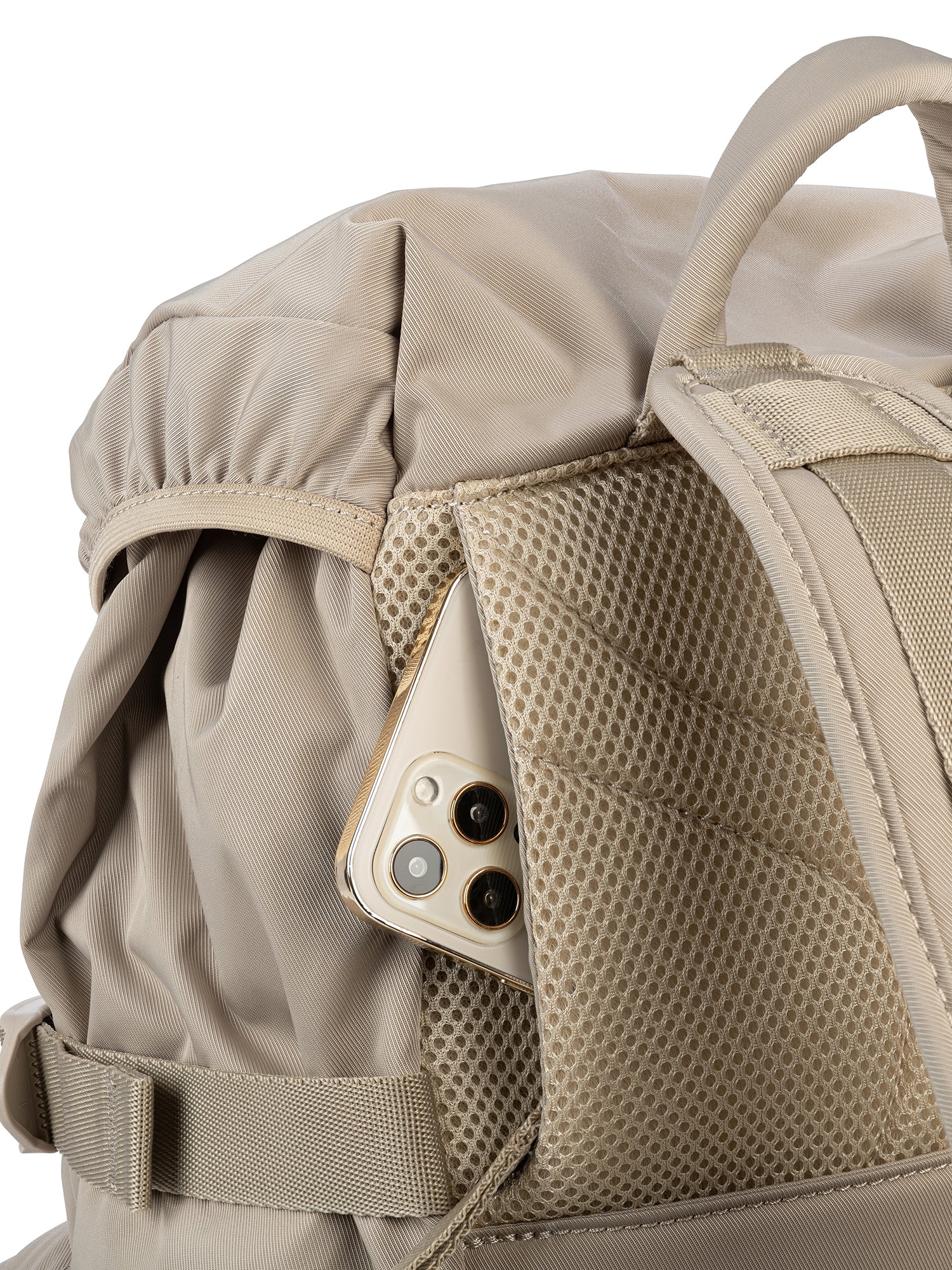 Zaino unisex in PET riciclato Casual BKDES1314-Beige Tucano